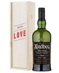 Ardbeg 10 Year Old Single Malt Whisky Valentines Day Gift