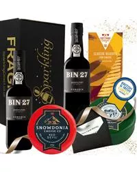 Port and Cheese Gift Set - BIN 27 - 2 x 200ml Bottles