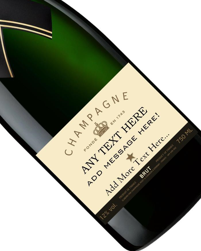 Personalised Champagne Hamper